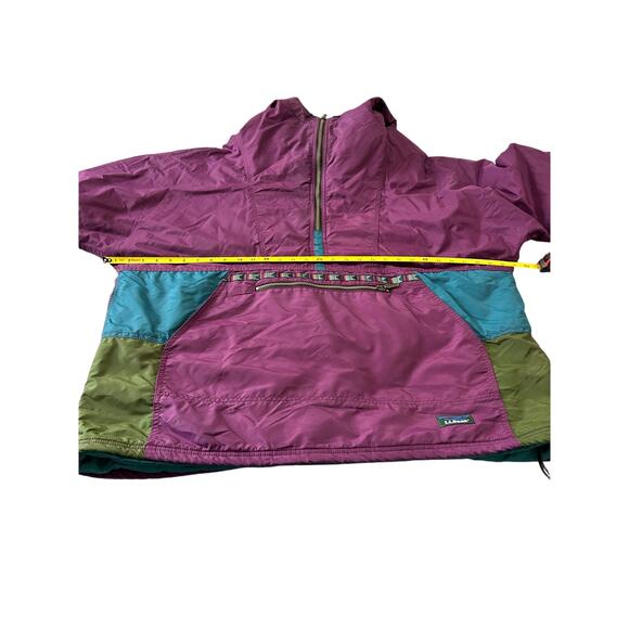 L.L. Bean  Men’s Vintage Aztec XXL  Hooded Thinsulate Pullover Anorak Jacket - Picture 9 of 10